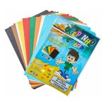 Papel Criativo 120g 8 Cores 25 Folhas 21 x 29 cm- Off Paper