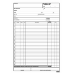 Bloco de Pedido Grande/Oficio 1 Via Multivias 50 Folhas Preto 19,9 x 29,7 cm  - Animativa