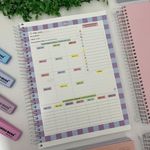 Caderno Universitário Espiral 10 Matérias Capa Dura Happy Tom Pastel 20 x 27,5 cm 160 Folhas - Tilibra