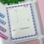 Caderno Universitário Espiral 10 Matérias Capa Dura Happy Tom Pastel 20 x 27,5 cm 160 Folhas - Tilibra