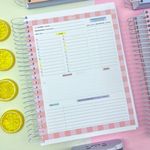 Caderno Universitário Capa Dura Happy Tom Pastel 12 Matérias 192 Folhas - Tilibra