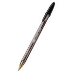 Caneta Esferográfica Ponta Grossa 1.6 mm Cristal Preta Caixa com 25 Unidades - Bic