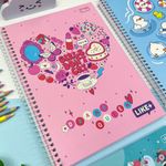 Caderno Universitário Espiral Capa Dura Like  1 Matéria 20,0 x 27,5 cm 96 Folhas - Tilibra