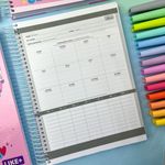 Caderno Universitário Espiral Capa Dura Like  10 Matérias 20,0 x 27,5 cm 200 Folhas - Tilibra
