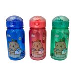 Garrafa Plástica 350ml de Capivara (Azul, Rosa e Verde) - Importado