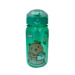 Garrafa Plástica 350ml de Capivara (Azul, Rosa e Verde) - Importado