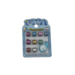 Kit  9 Fitas Adesivas Washi Tape Decorada  com Dispenser - Importado