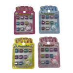 Kit  9 Fitas Adesivas Washi Tape Decorada  com Dispenser - Importado