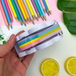 Suporte de Nuvem com  Fita Adesiva Colorida - Yin's