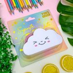 Suporte de Nuvem com  Fita Adesiva Colorida - Yin's