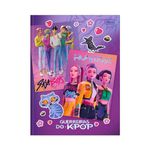 Caderno 1/4 Brochura Guerreiras do K-Pop 80 folhas 14 x 20 cm - Tilibra