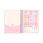 Caderno Espiral Capa Dura Universitário 16 Matérias Soho 20 x 27,5 cm 256 Folhas - Tilibra