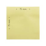 Bloco Adesivo para Anotações Amarelo MP2010 75 x 75 mm 100 Folhas - Masterprint