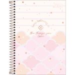 Caderno 1/4 Soho Espiral Capa Dura 14 x 20 cm 80 Folhas - Tilibra