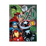 Caderno Universitário Brochura Capa Dura Avengers 20 x 27,5 cm 80 Folhas - Tilibra