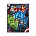 Caderno Universitário Brochura Capa Dura Avengers 20 x 27,5 cm 80 Folhas - Tilibra