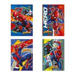 Caderno 1/4 Brochura Spider Man 80 folhas 14 x 20 cm - Tilibra