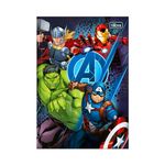Caderno Pequeno 1/4 Avengers Brochura Capa Dura 14 x 20 cm 80 Folhas - Tilibra
