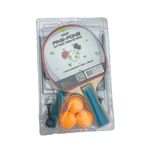 Kit Ping-Pong Duas Raquetes e Três Bolinhas para Tenis de Mesa  - Brasport