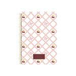 Caderno Universitário Espiral Capa Dura 10 Matérias 160 Folhas 200 x 275 mm Sweet Cherry - Animativa