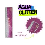 Régua 15 cm Let it Glow com Água, Glitter e 