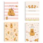 Caderno Universitário Espiral CapyCuties 10 Matéria 20 x 27,5 cm 160 Folhas - Animativa
