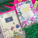 Caderno Colegial Capa Dura Dani Fernandes com Aroma 17,9x24,1cm 160 Folhas - Animativa Vintage