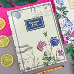 Caderno Colegial Capa Dura Dani Fernandes com Aroma 17,9x24,1cm 160 Folhas - Animativa Vintage