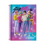 Caderno Brochura Capa Dura Universitário Guerreiras do K-Pop 48 Folhas - Tilibra