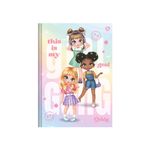 Caderno Brochura 1/4 Capa Dura 48 Folhas 140 x 200 mm Debby  - Animativa