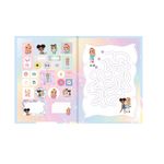 Caderno Brochura 1/4 Capa Dura 48 Folhas 140 x 200 mm Debby  - Animativa