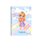 Caderno Brochura 1/4 Capa Dura 48 Folhas 140 x 200 mm Debby  - Animativa