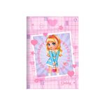 Caderno Brochura 1/4 Capa Dura 48 Folhas 140 x 200 mm Debby  - Animativa