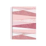 Caderno Universitário 1 Matéria Rosa Rose 80 folhas - Animativa