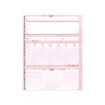 Caderno Universitário 1 Matéria Rosa Rose 80 folhas - Animativa