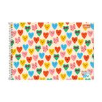 Caderno de Cartografia e Desenho Milimetrado D+ Feminino 96 folhas - Tilibra