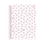 Caderno Colegial Detalhes 80 Folhas 17,9 x 24,1 cm - Animativa