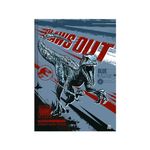 Caderno Brochura Jurassic World 1/4 Capa Dura 80 Folhas 140 x 200 mm  - Animativa