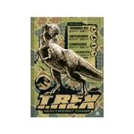 Caderno Brochura Jurassic World 1/4 Capa Dura 80 Folhas 140 x 200 mm  - Animativa