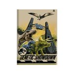 Caderno Brochura Universitário Jurassic World 20 x 27,5 cm 80 Folhas - Animativa