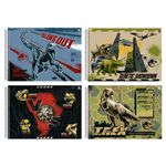Caderno de Cartografia e Desenho Jurassic World Capa Dura 275 x 200 mm 60 Folhas - Animativa