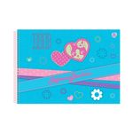 Caderno de Cartografia e Desenho Rebecca Bonbon Capa Dura 275 x 200 mm 60 Folhas - Animativa