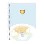 Caderno Colegial Ursinhos Carinhosos Espiral Capa Dura 10 Matérias 160 Folhas 179 x 241 mm - Animativa