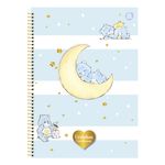 Caderno Colegial Ursinhos Carinhosos Espiral Capa Dura 10 Matérias 160 Folhas 179 x 241 mm - Animativa