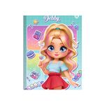 Caderno Brochura Universitário Debby 20 x 27,5 cm 48 Folhas - Animativa