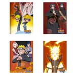 Caderno Brochura Universitário Naruto 48 Folhas 20 x 27,5 cm - Animativa