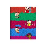 Caderno Brochura Universitário Turma da Mônica 20 x 27,5 cm 80 Folhas - Animativa
