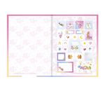 Caderno Brochura Universitário Ursinhos carinhosos 20 x 27,5 cm 80 Folhas - Animativa