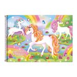 Caderno de Cartografia e Desenho blink 80 Folhas 27,5 x 20 cm - Tilibra