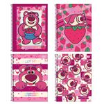Caderno Universitário Espiral Capa Dura 10 Matérias Lotso 20 x 27,5 cm 160 Folhas - Tilibra